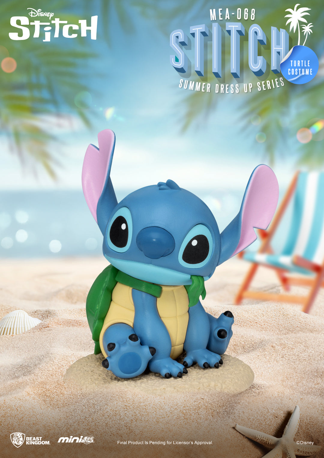 LILO & STITCH - Stitch Summer dress up - 6 Figure set 9cm