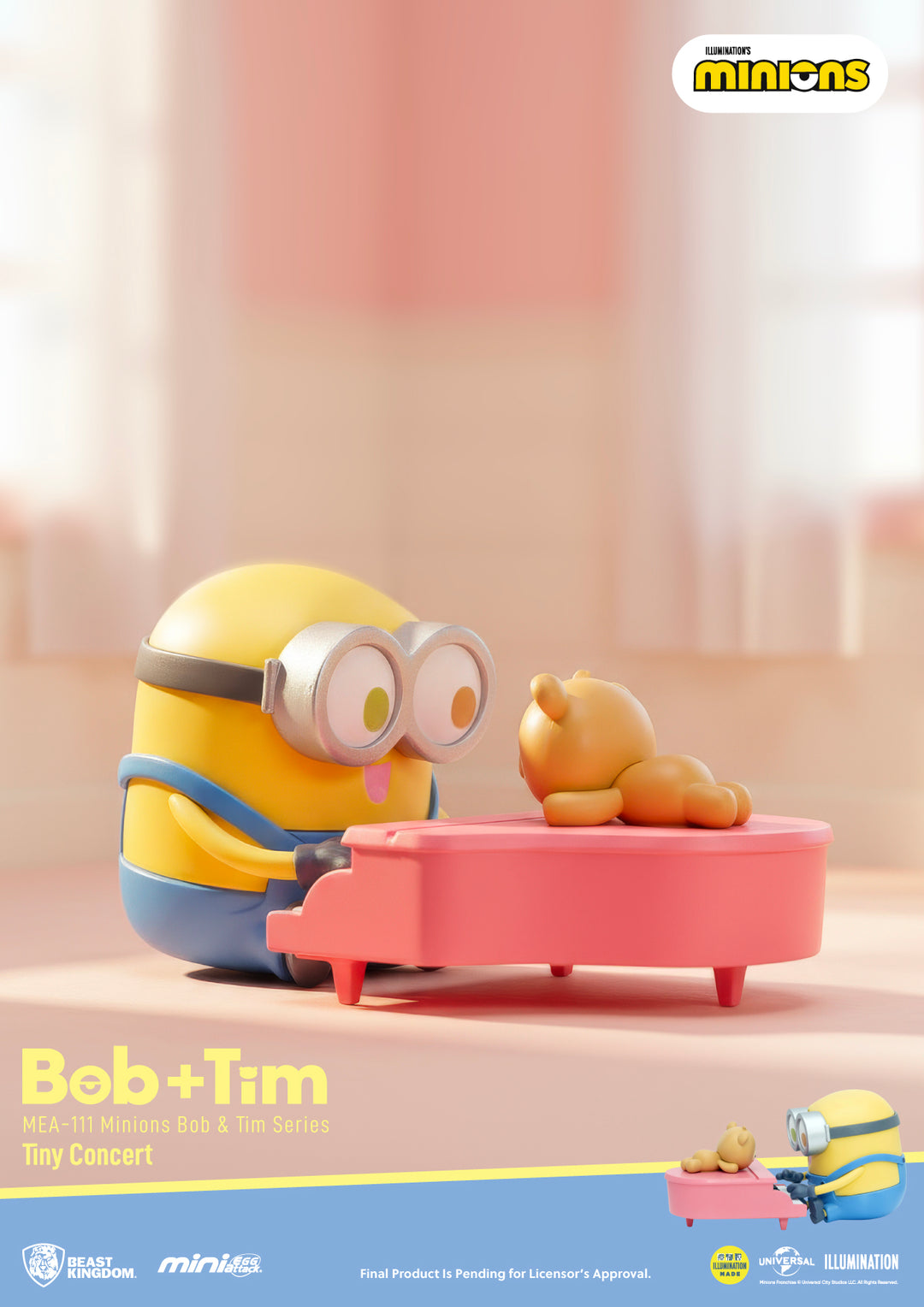 MINIONS - Bob & Tim Series - Set 6 Figure 6.3cm