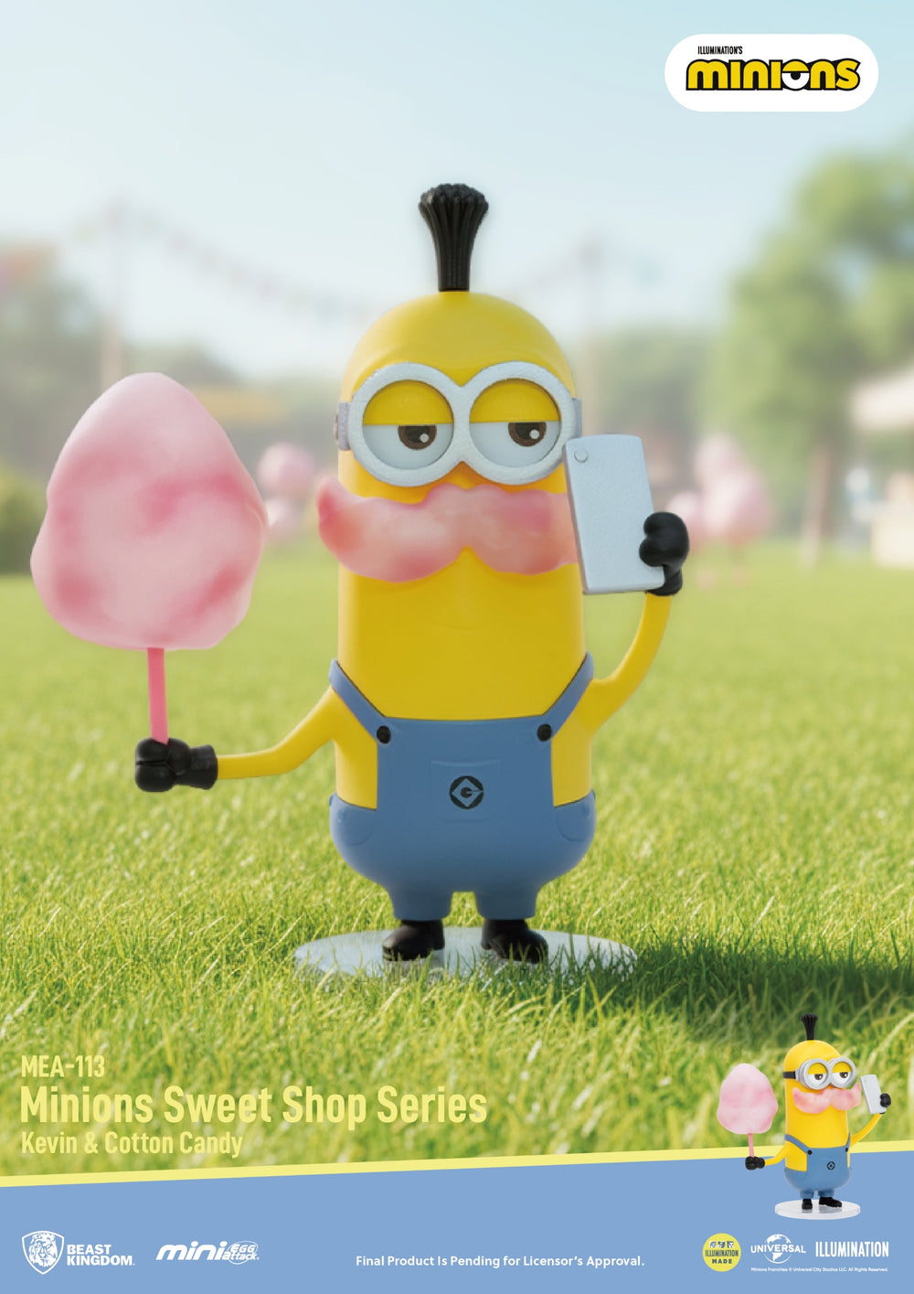 MINIONS - Sweet Shop Series - Blind Box 6 Figure set 6.3cm