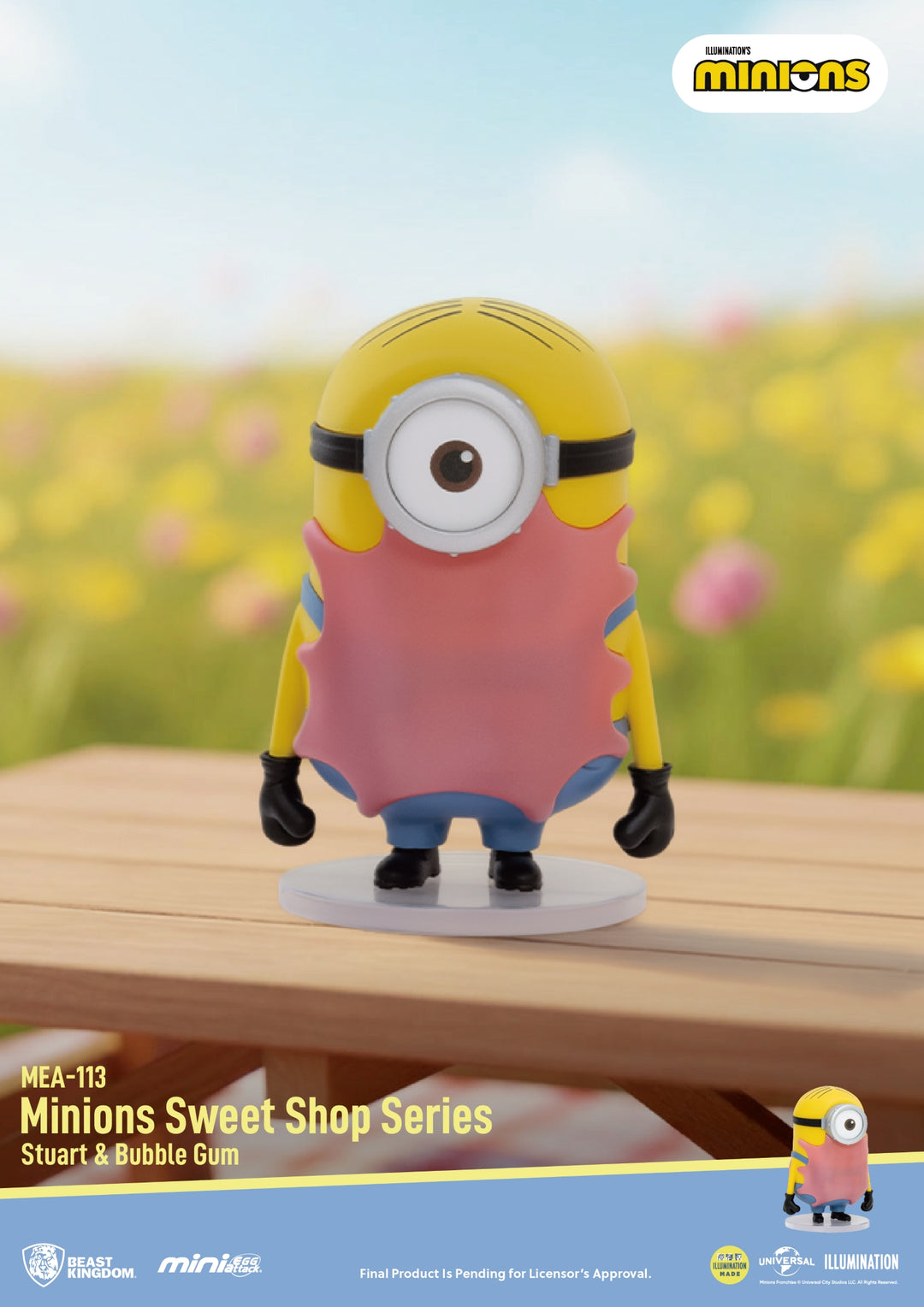 MINIONS - Sweet Shop Series - Blind Box 6 Figure set 6.3cm