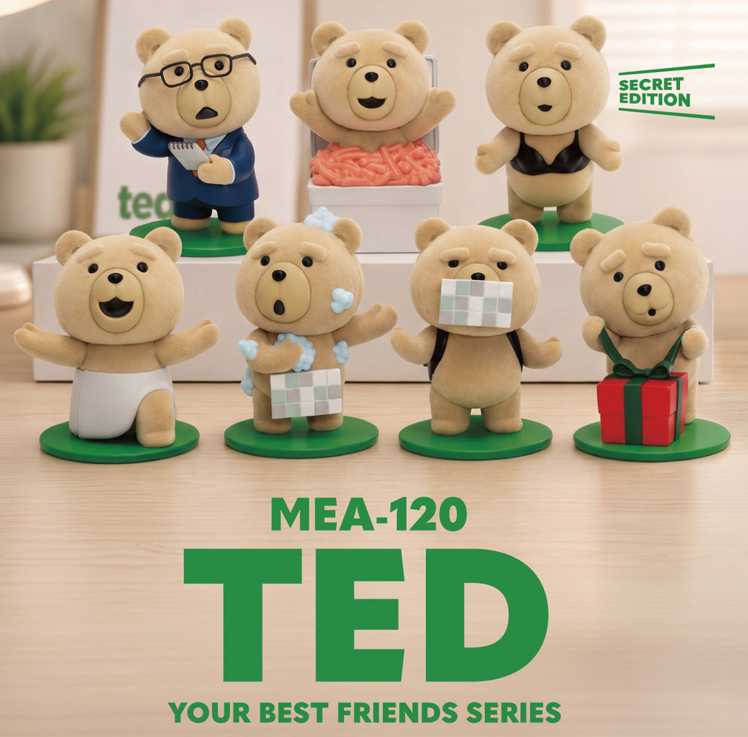 TED - Ted Your Best Friends Series - Set 6 Figure 8 cm