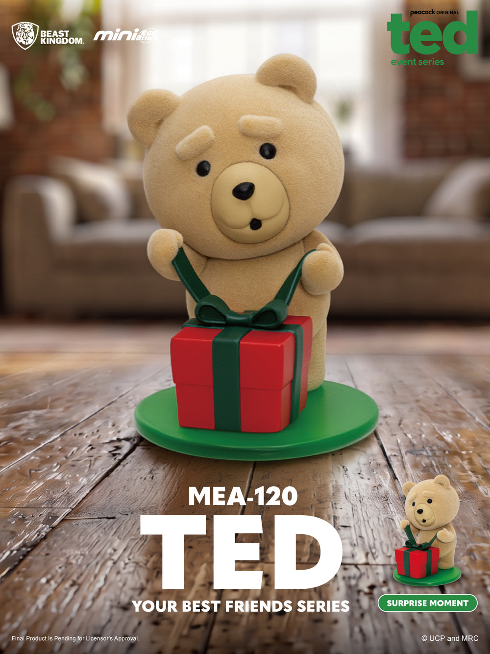 TED - Ted Your Best Friends Series - Set 6 Figure 8 cm