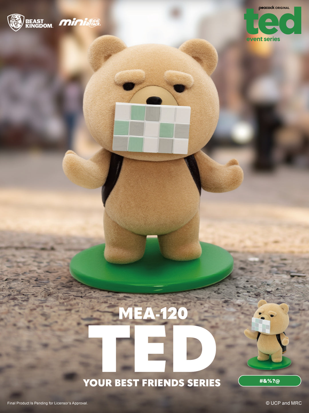 TED - Ted Your Best Friends Series - Set 6 Figure 8 cm