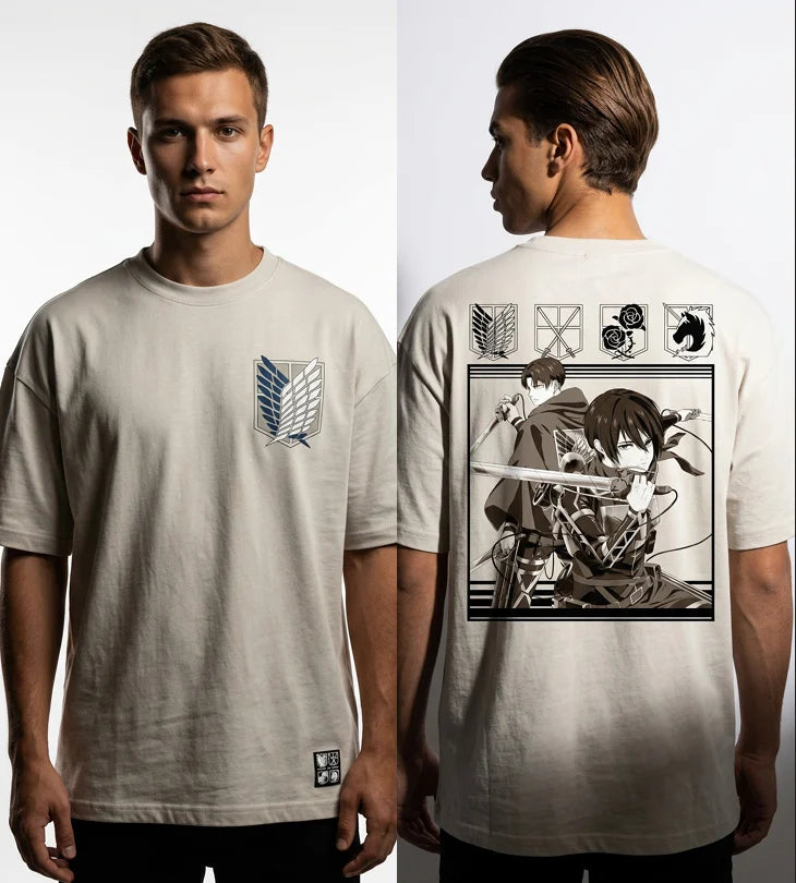 ATTACK ON TITAN - Brigade Speciale - Oversize T-Shirt Men (L)