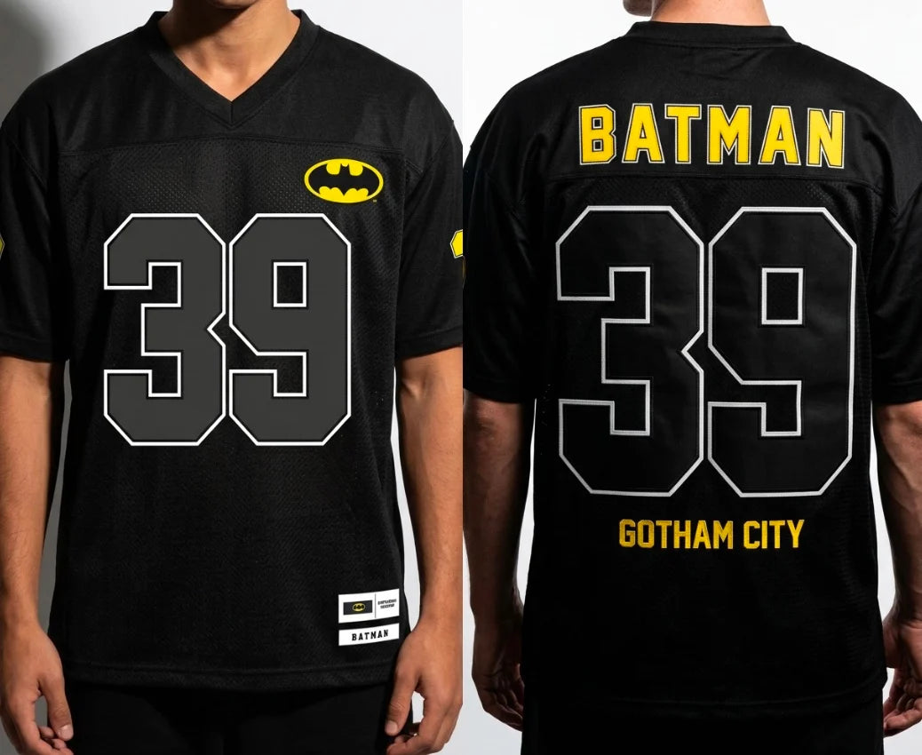 DC COMICS - Batman Gotham City - T-Shirt Sports US Replica unisex (L)