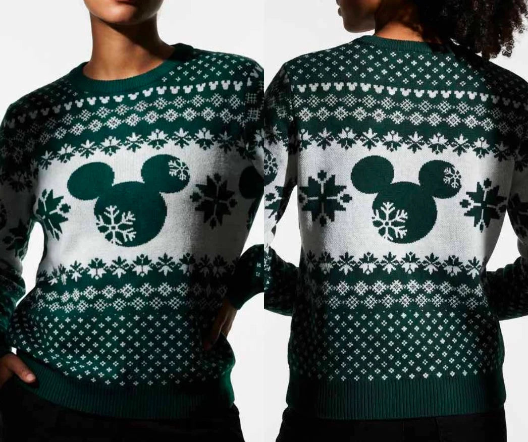DISNEY - Mickey Mouse - Women Christmas Sweaters (XL)