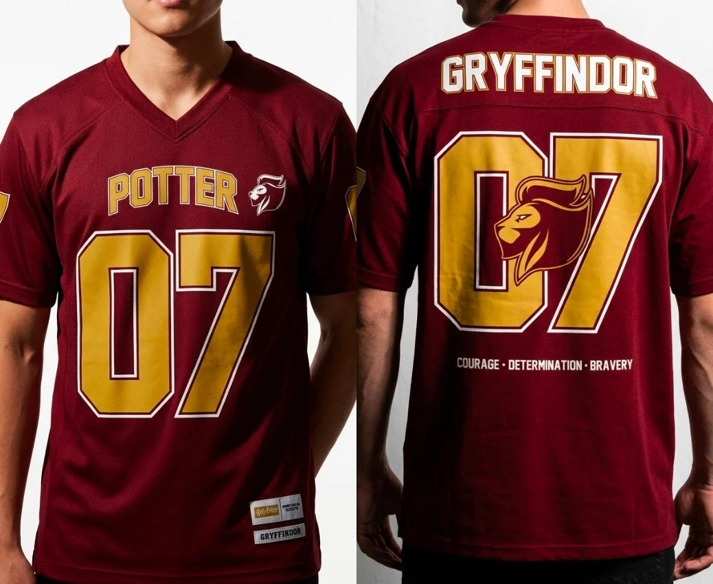 HARRY POTTER - Gryffindor - T-Shirt Sports US Replica unisex (XL)