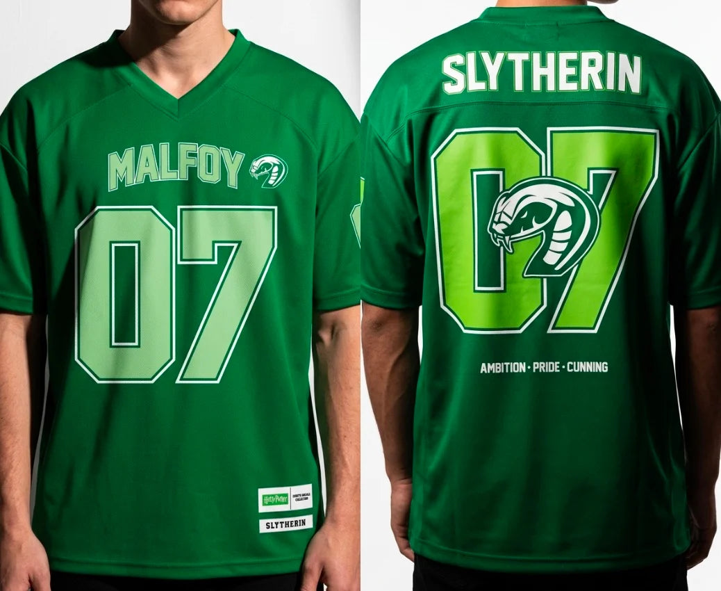 HARRY POTTER - Slytherin - T-Shirt Sports US Replica unisex (S)