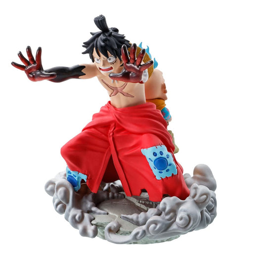 ONE PIECE - Logbox Re Birth Wanokuni - 4 Statue Set Petitrama 9cm