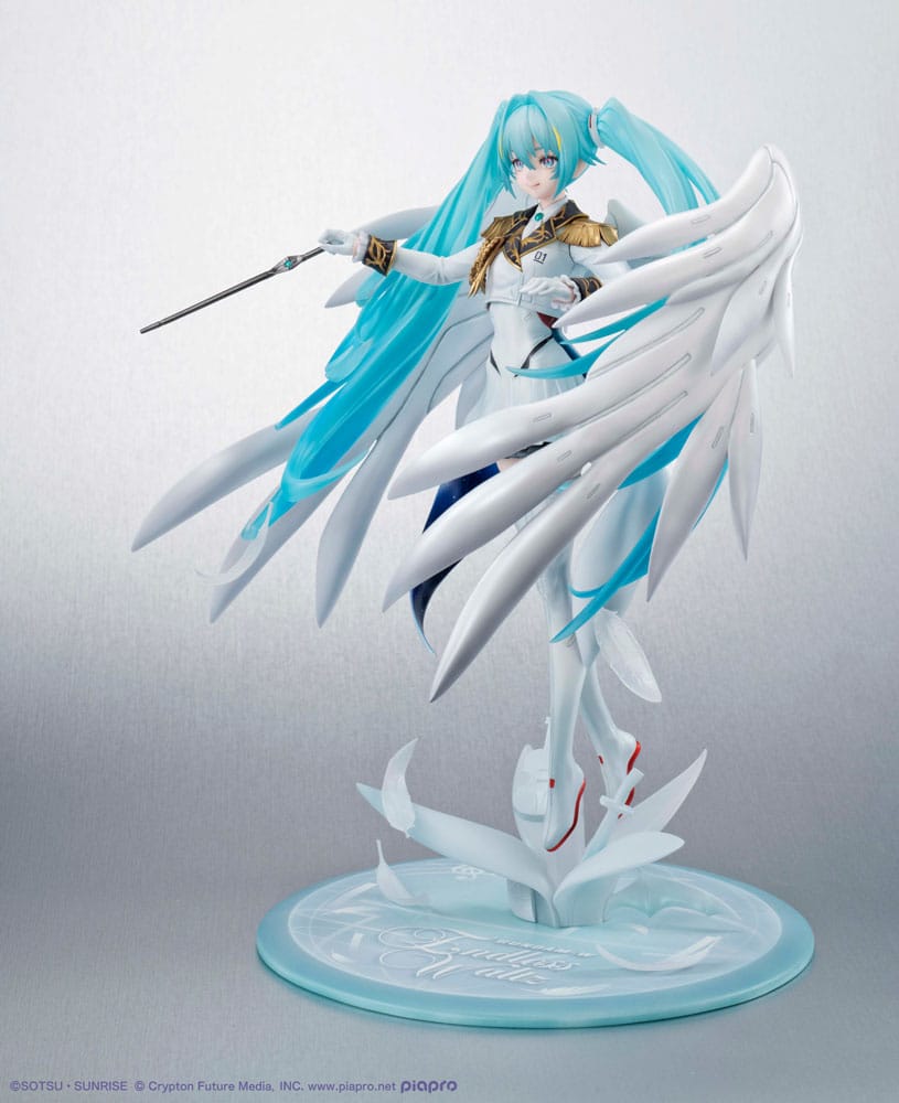 GUNDAM X HATSUNE MIKU - Lucra Miku x Wing Gundam Zero - Statue 27cm