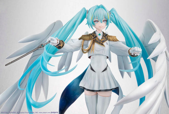 GUNDAM X HATSUNE MIKU - Lucra Miku x Wing Gundam Zero - Statue 27cm