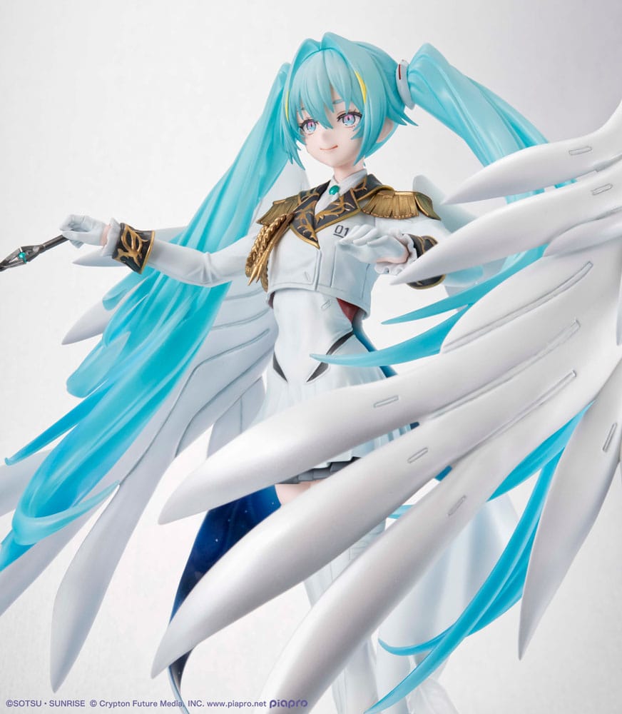 GUNDAM X HATSUNE MIKU - Lucra Miku x Wing Gundam Zero - Statue 27cm