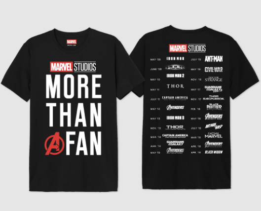 MARVEL - More Than A Fan - T-Shirt Men (S)