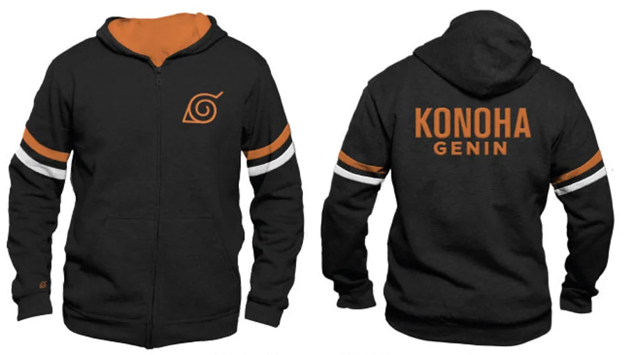 NARUTO - Konoha Genin - Hooded Sweat (M)