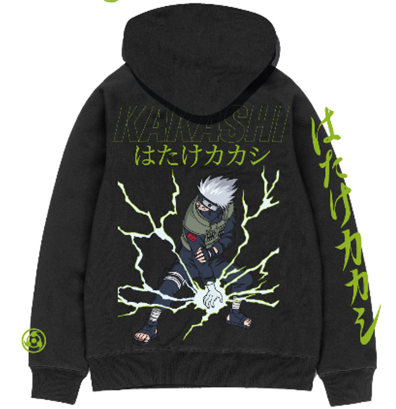 NARUTO - Kakashi 1000 Birds - Hooded Sweat (M)