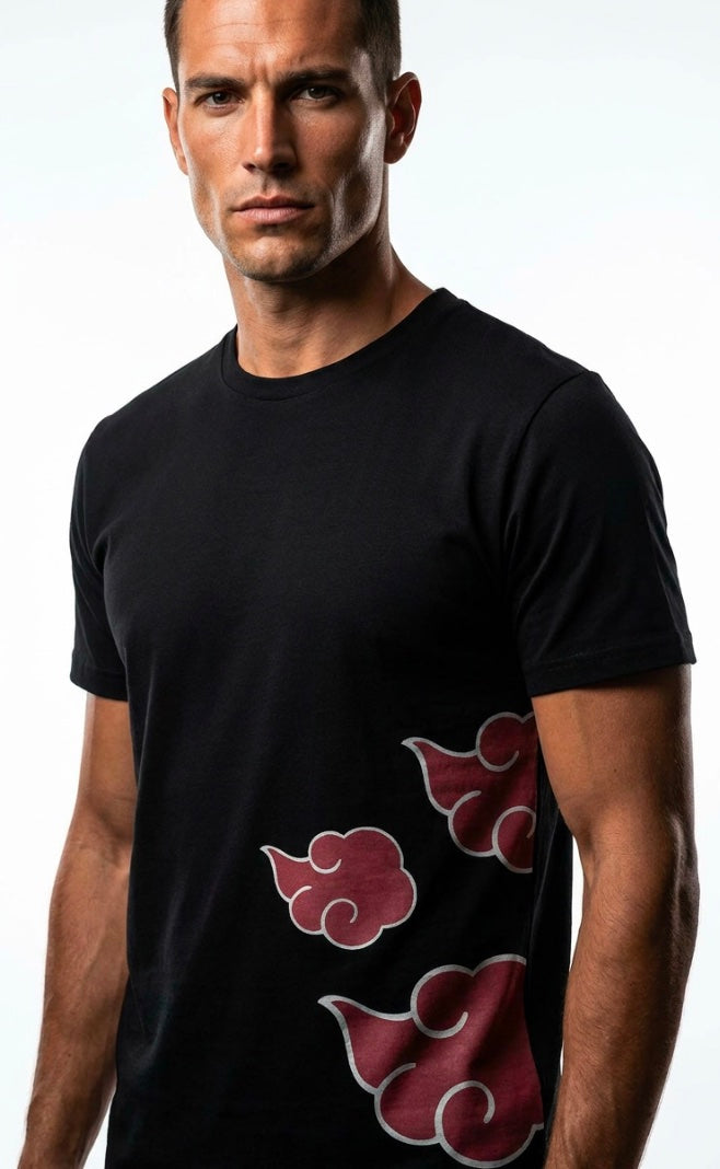 NARUTO - Akatsuki Clouds - T-Shirt Men (XL)