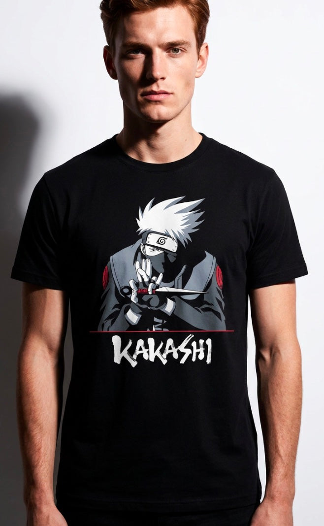 NARUTO - Kakashi - Men T-shirt (XL)