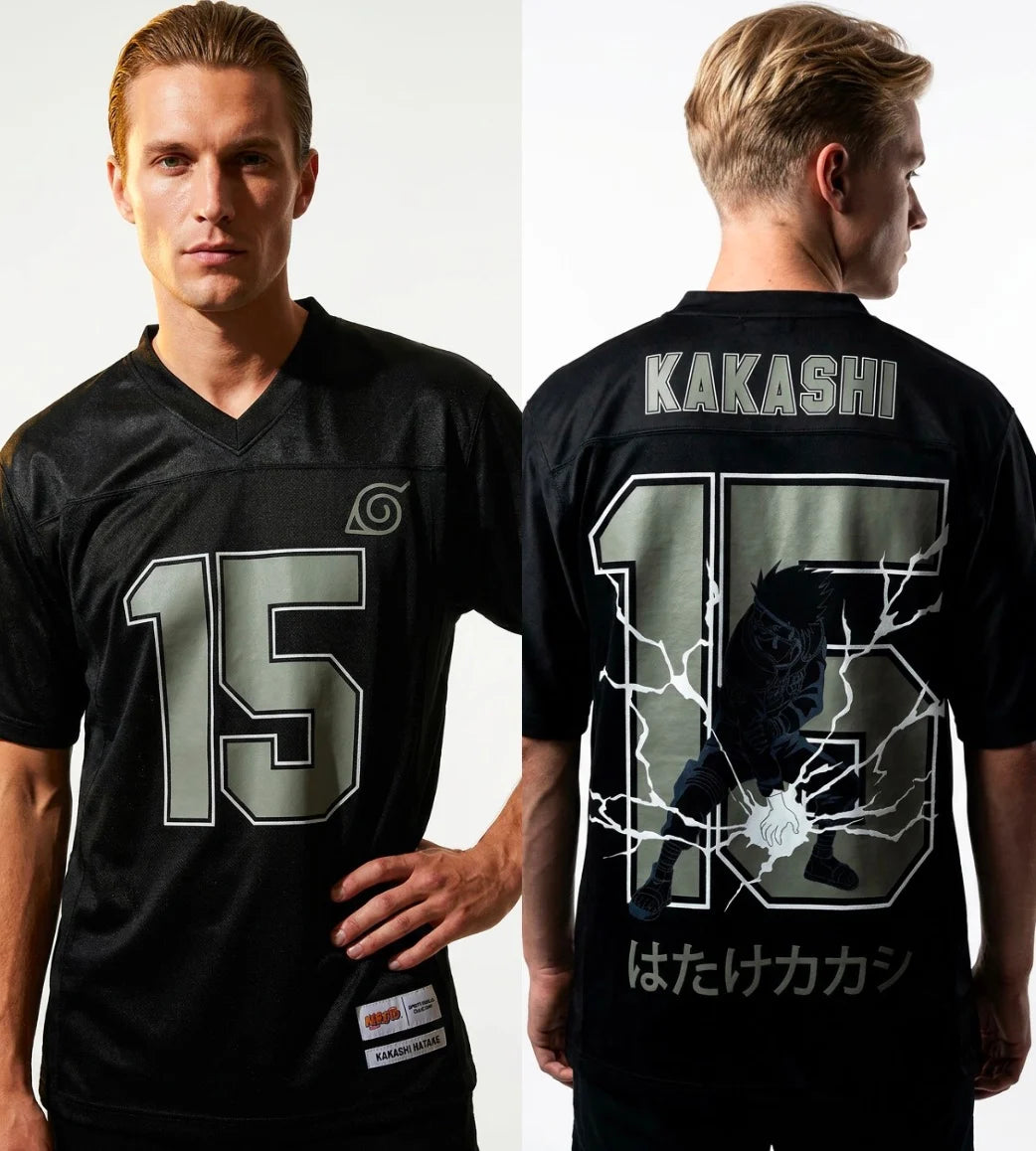 NARUTO - Kakashi - T-Shirt Sports US Replica unisex (XL)