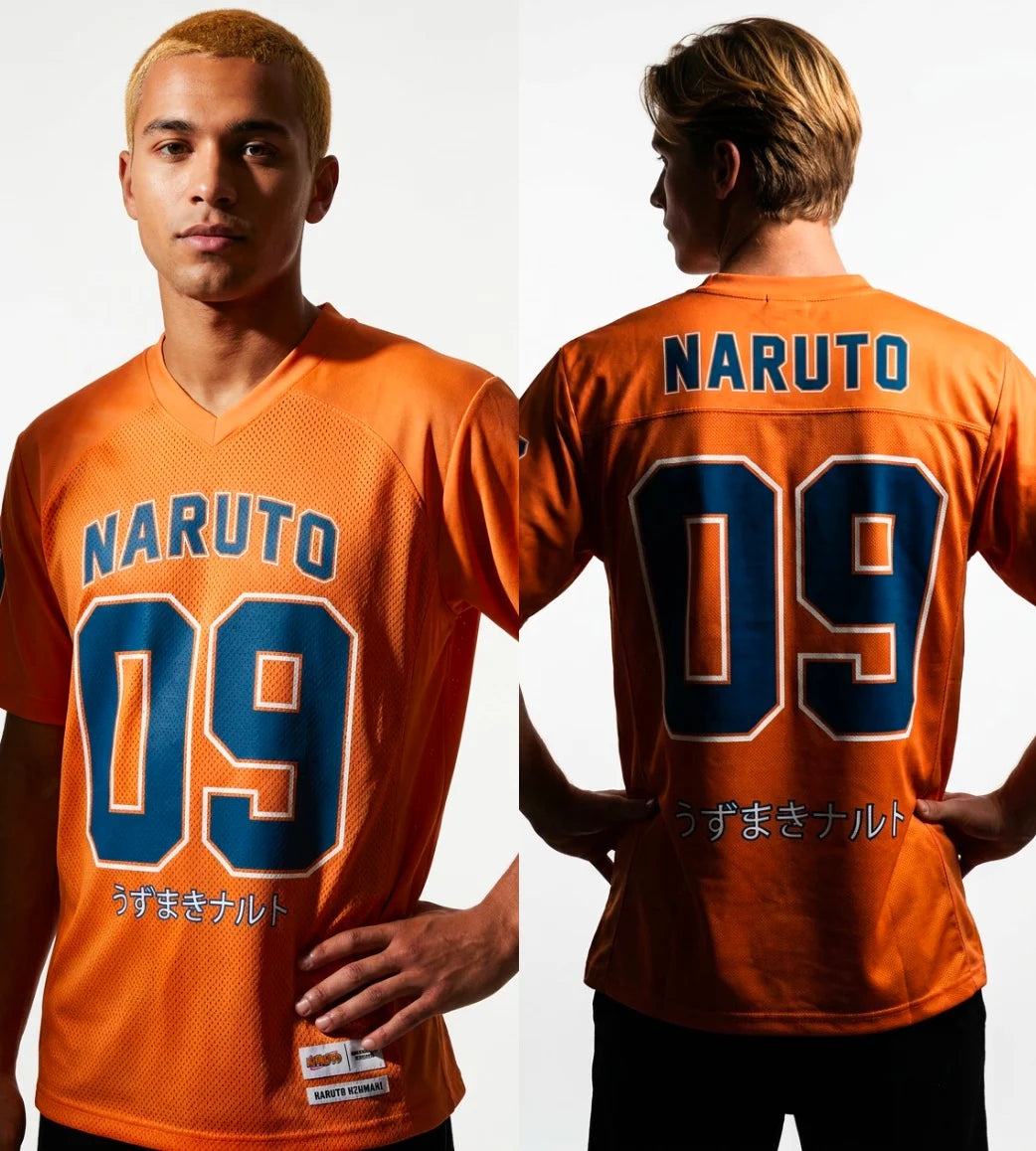 NARUTO - Naruto Uzumaki - T-Shirt Sports US Replica unisex (XL)