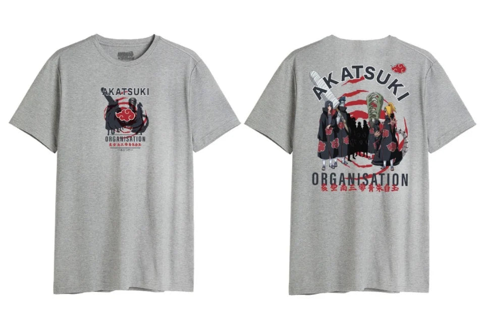 NARUTO - Akatsuki Organisation - T-Shirt Men (M)