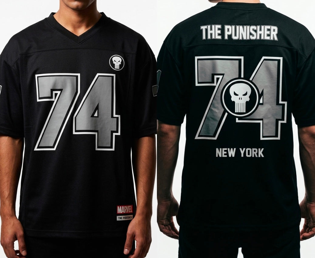 MARVEL - The Punisher - T-Shirt Sports US Replica unisex (M)