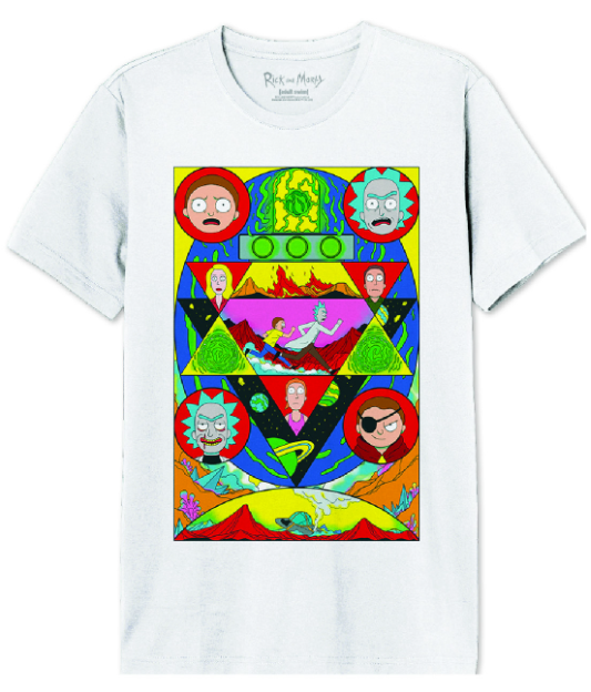 RICK AND MORTY - Rick & Morty Land - T-Shirt Men (S)