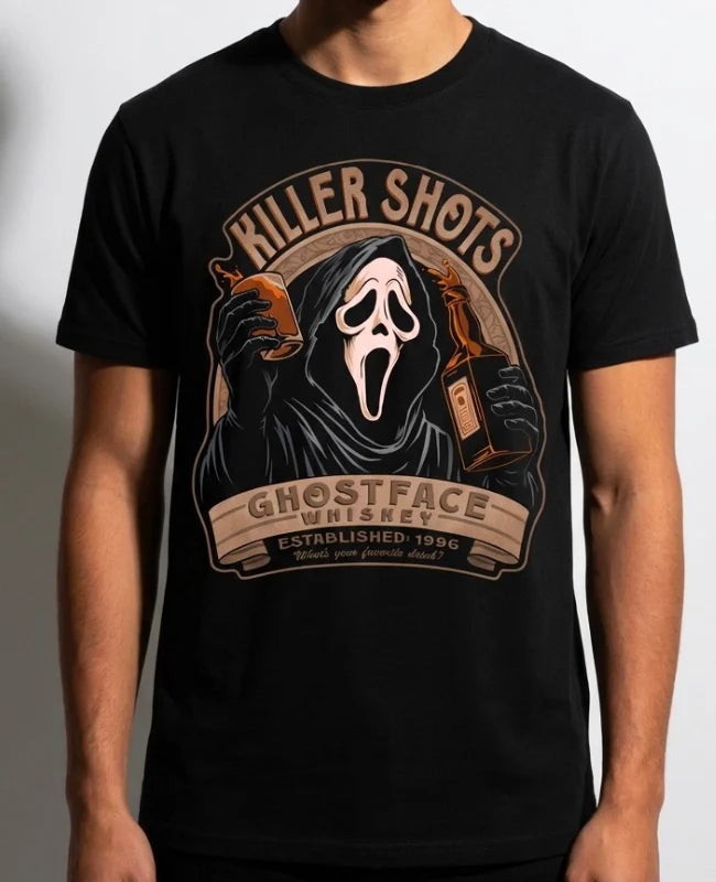SCREAM - Ghostface Whiskey - T-Shirt (M)