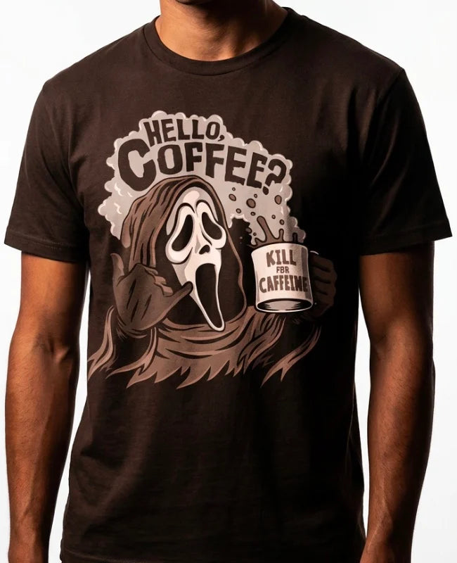 SCREAM - Hello Coffee? - T-Shirt (S)