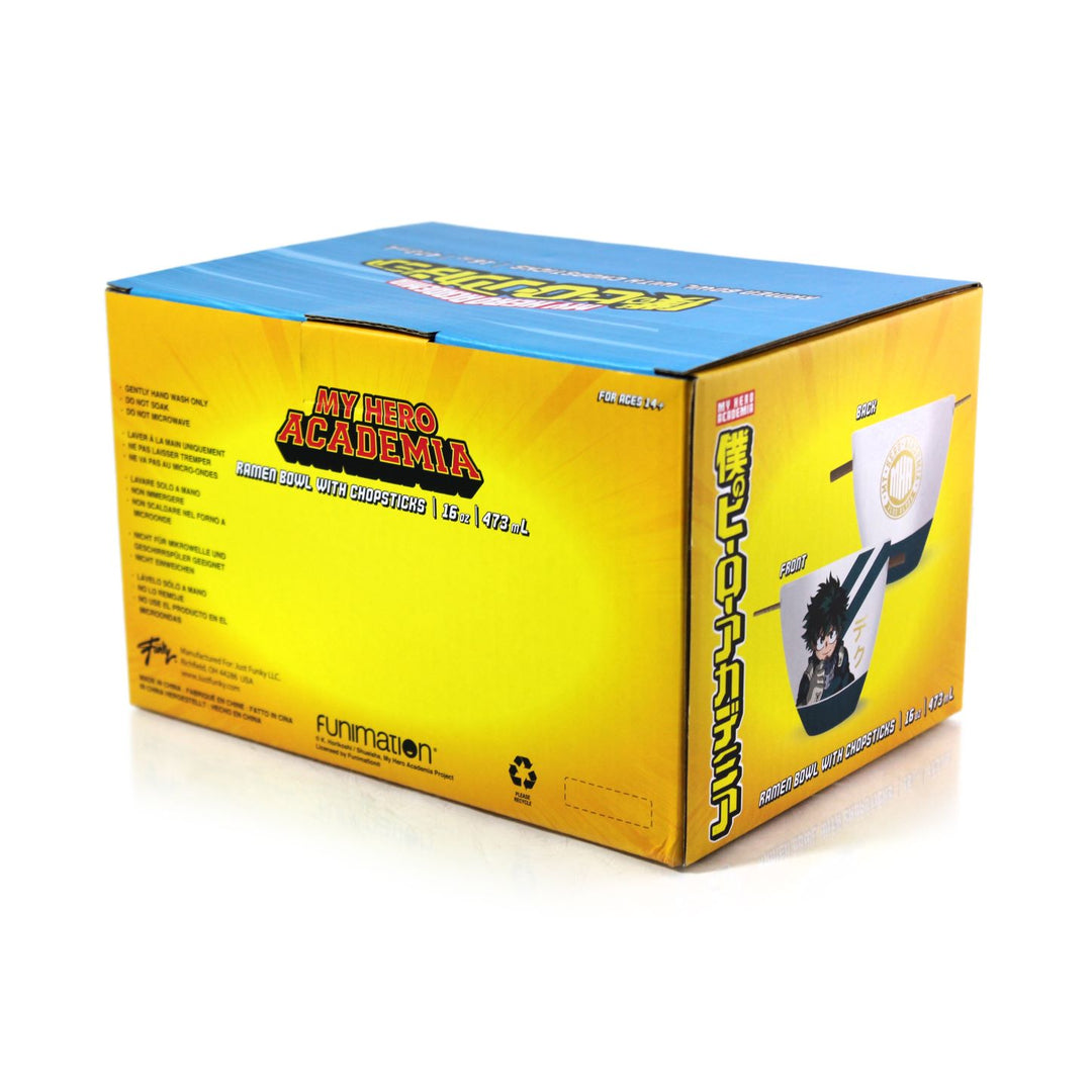 MY HERO ACADEMIA - Ramen Bowl with Chopstick 470ml - Izuku Midoriya