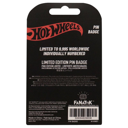 HOT WHEELS - Race Team - Limited Edition Pin's