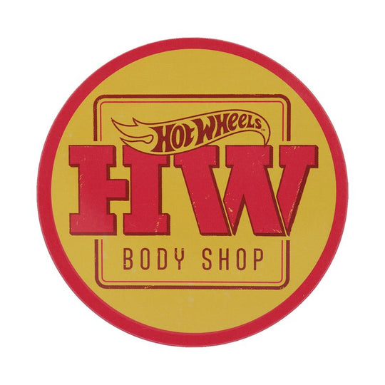 HOT WHEELS - 4 Embossed Metal Coasters