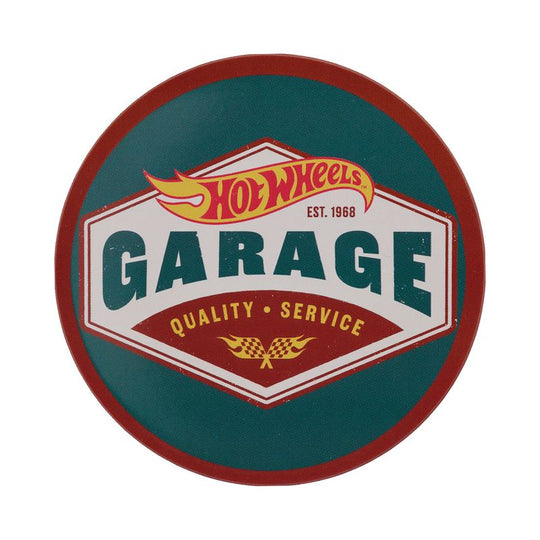 HOT WHEELS - 4 Embossed Metal Coasters