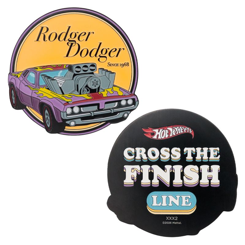 HOT WHEELS - Rodger Dodger - Limited Edition Medaillon