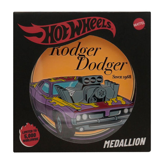 HOT WHEELS - Rodger Dodger - Limited Edition Medaillon
