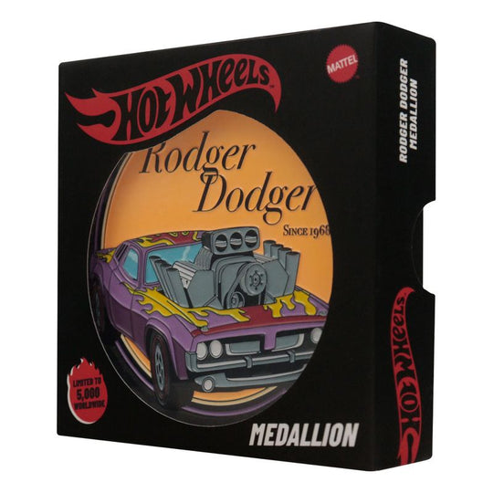 HOT WHEELS - Rodger Dodger - Limited Edition Medaillon