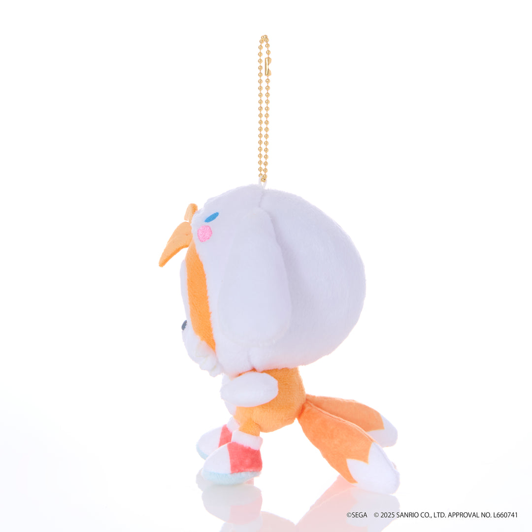 SONIC & FRIENDS X SANRIO - Tails x Cinnamoroll - Mascot Plush 8cm