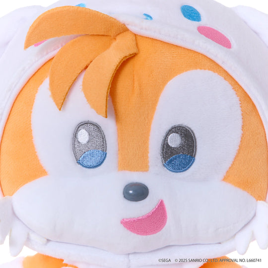SONIC & FRIENDSX SANRIO - Tails X Cinnamoroll - PlushToy (M) 24cm