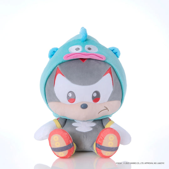 SONIC & FRIENDSX SANRIO - Shadow X Hangyodon - PlushToy (M) 24cm