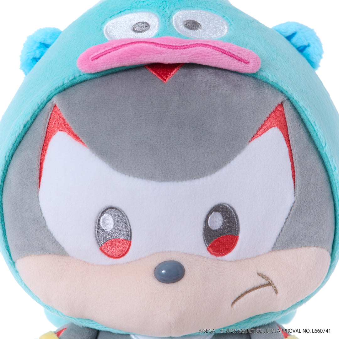 SONIC & FRIENDSX SANRIO - Shadow X Hangyodon - PlushToy (M) 24cm