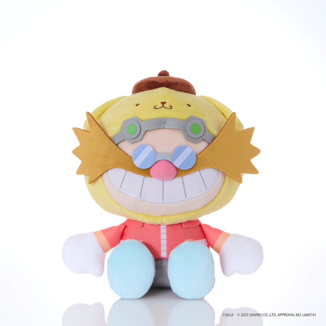 SONIC & FRIENDSX SANRIO - Dr. Eggman X Pompompurin - PlushToy (M) 24cm
