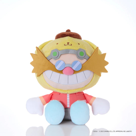 SONIC & FRIENDSX SANRIO - Dr. Eggman X Pompompurin - PlushToy (M) 24cm