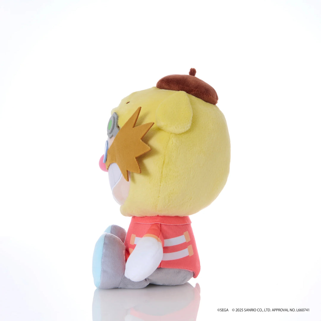 SONIC & FRIENDSX SANRIO - Dr. Eggman X Pompompurin - PlushToy (M) 24cm