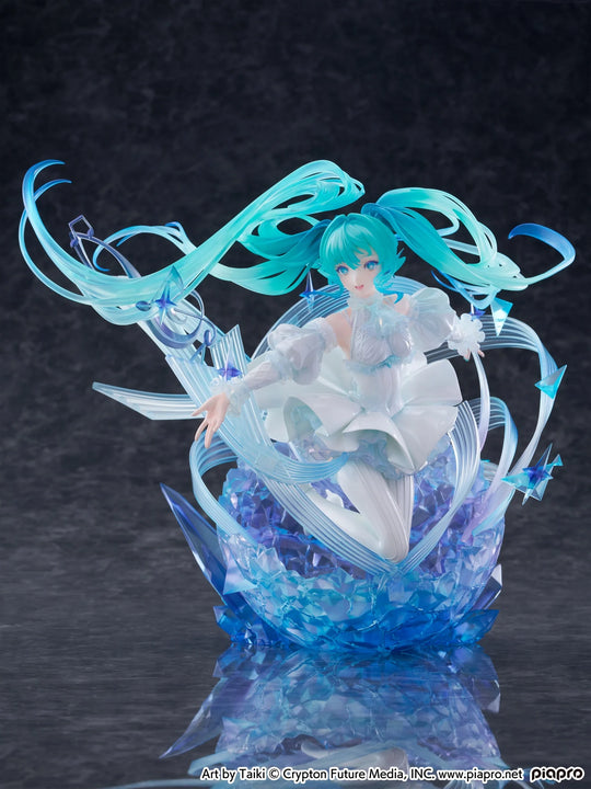 HATSUNE MIKU - Crystall Dress - Statue 1/7 22.5cm