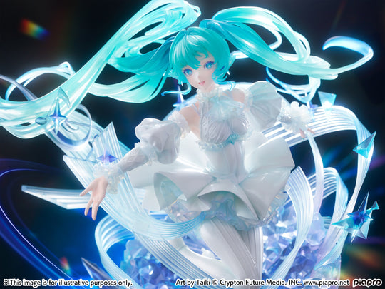 HATSUNE MIKU - Crystall Dress - Statue 1/7 22.5cm