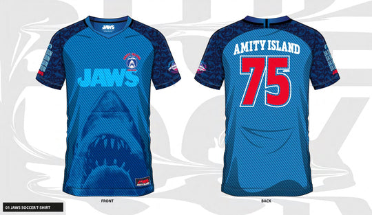 JAWS - Amity Island 75 - Soccer Jersey Men (M)