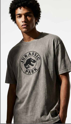 JURASSIC PARK - Logo - T-Shirt Oversize (XXL)