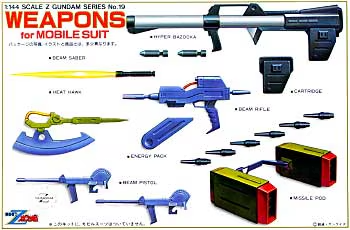 GUNDAM - 1/144  BUKI SET - Model Kit