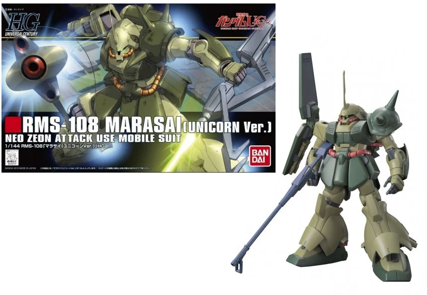GUNDAM - HGUC 1/144 Marasai (Unicorn Ver.) - Model Kit