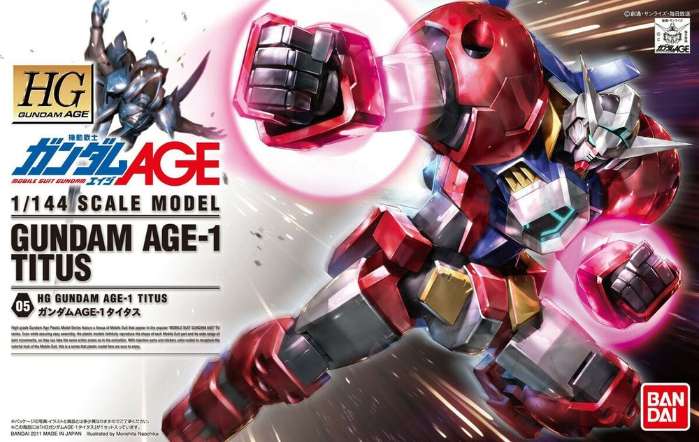 GUNDAM - HG 1/144 GUNDAM AGE-1 TITUS - Model Kit