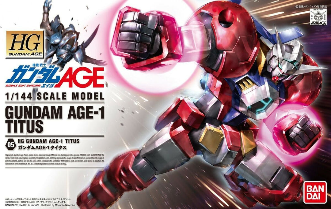 GUNDAM - HG 1/144 GUNDAM AGE-1 TITUS - Model Kit